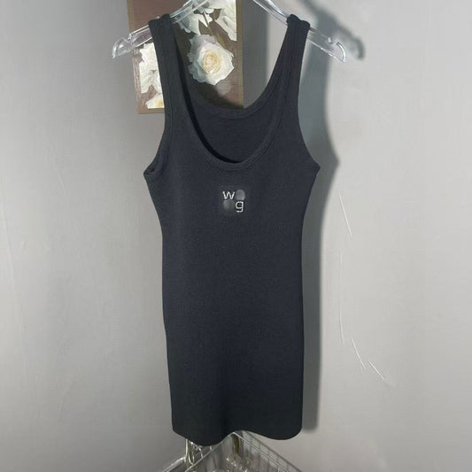 Vestido pegado negro