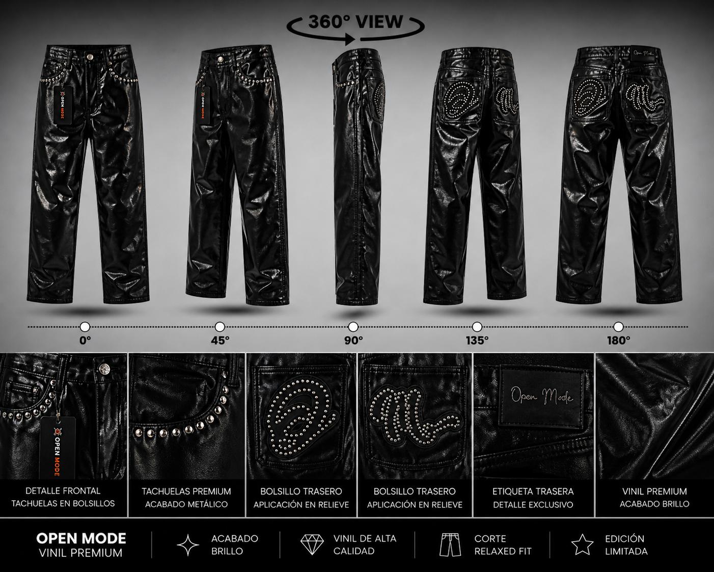 PANTALON VINIL OPEN MODE HOMBRES
