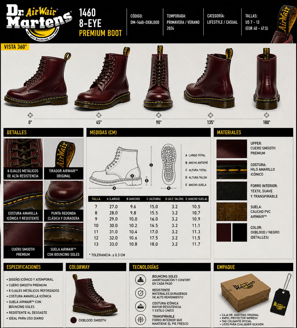 ZAPATOS PARA HOMBRES(BOTAS)
