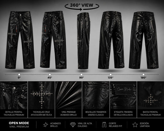 PANTALON VINIL OPEN MODE HOMBRES