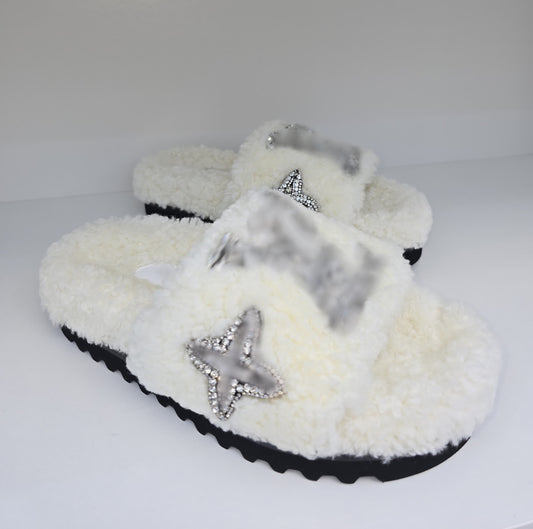 Sandalias Peluche de Mujer