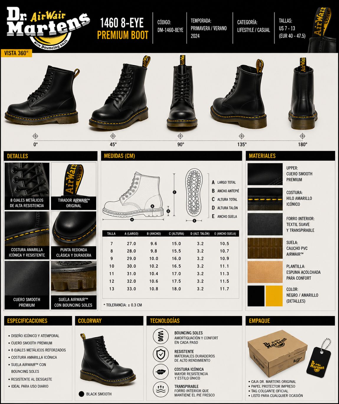 ZAPATOS PARA HOMBRES(BOTAS)