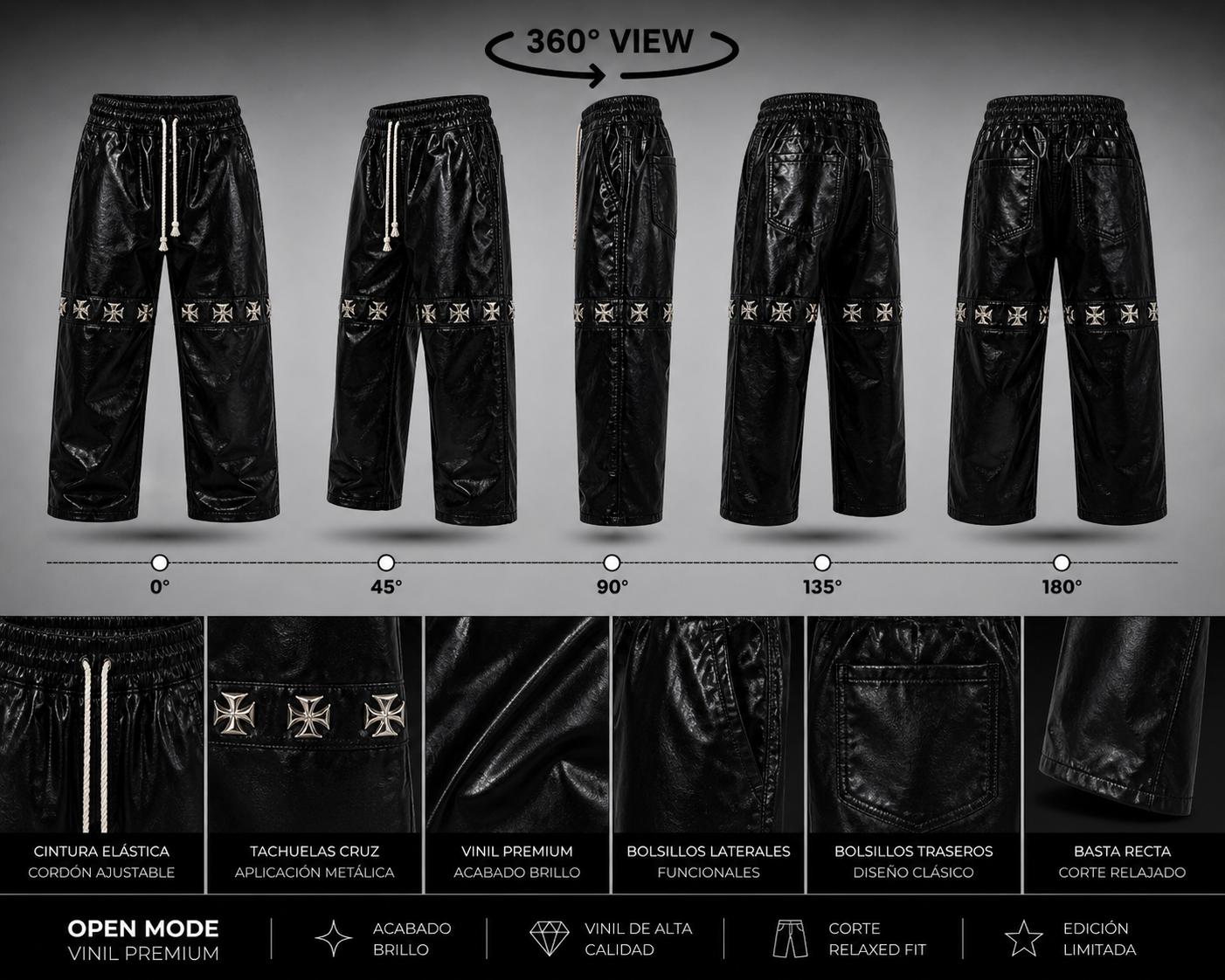 PANTALON VINIL OPEN MODE HOMBRES